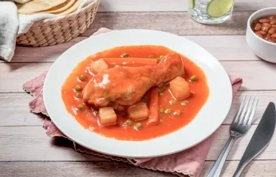 Pollo a la Jardinera Pollo a la Jardinera