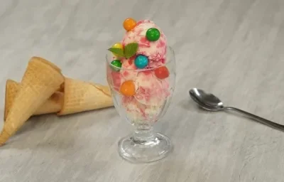 Helado de chicle Helado de chicle