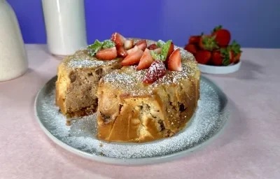 Cheesecake de Pastel de Zanahoria