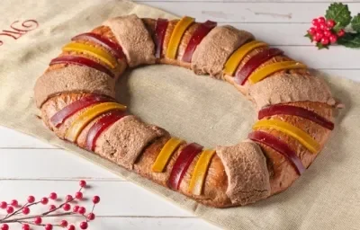 ROSCA de REYES con COCOA ROSCA de REYES con COCOA