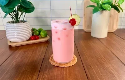 Limonada Cremosa de Cereza