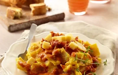 Migas Norteñas en Salsa Roja Migas Norteñas en Salsa Roja