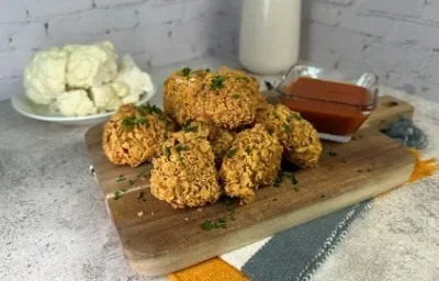 Alitas de Coliflor Picantes Alitas de Coliflor Picantes