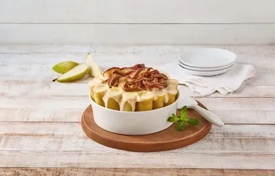 Pastel de canelones con dulce de leche Pastel de canelones con dulce de leche