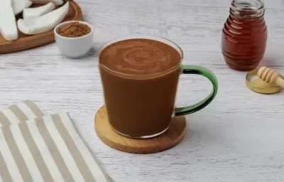 Chocolate Caliente con Coco
