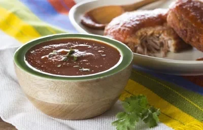 Salsa de chile guajillo y ancho Salsa de chile guajillo y ancho