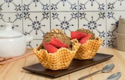 Helado de Chocolate de la Monja
