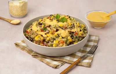 Bowl de Quinoa a la Mexicana Bowl de Quinoa a la Mexicana