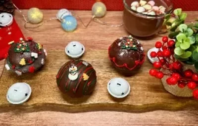Bomba de Chocolate Casera Bomba de Chocolate Casera