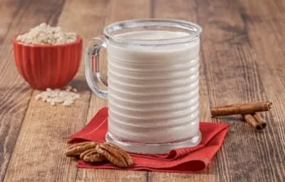 Atole de Cebada con Nuez