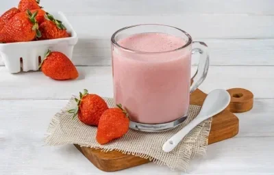 Atole de fresa Atole de fresa
