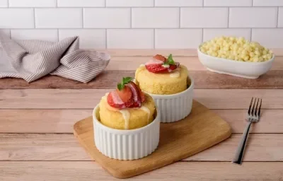Pan de Elote en Microondas Pan de Elote en Microondas