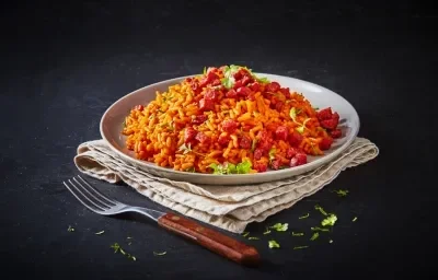 Arroz a los dos chiles