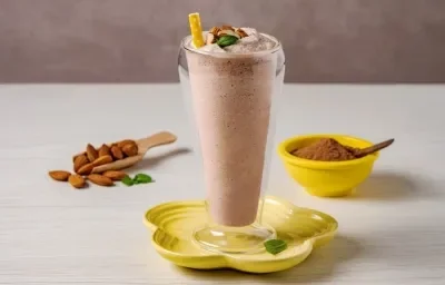 Smoothie de Chocolate con Almendra
