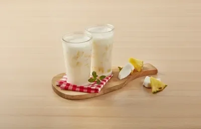 Agua de piña colada Agua de piña colada