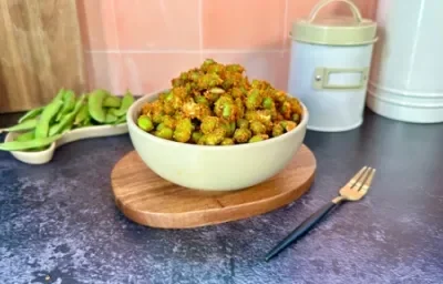 Edamames Crujientes con Chipotle