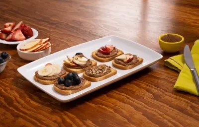 TOSTADAS DE CHOCOLATE