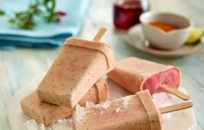 Paletas heladas de jamaica Paletas heladas de jamaica