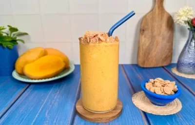Mango Crunch Smoothie