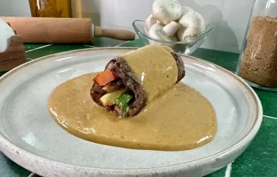 Rollitos de Carne con Verduras Rollitos de Carne con Verduras