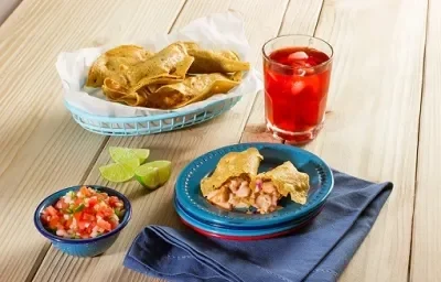 Quesadillas de sierra ahumada Quesadillas de sierra ahumada