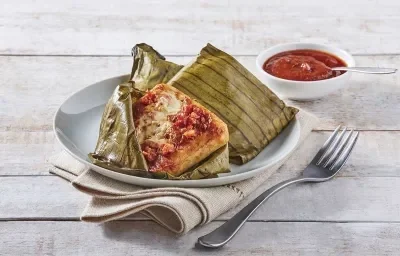 Tamales de chori queso Tamales de chori queso