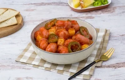 Salchichas con Cátsup para Botanear Salchichas con Cátsup para Botanear