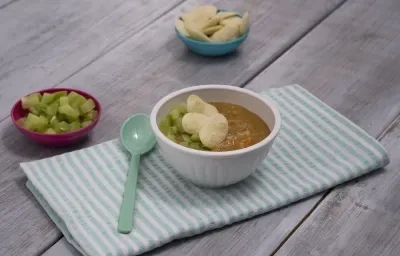 Papilla de res  chayote