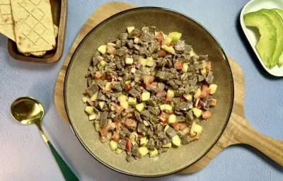 Ceviche de Cecina