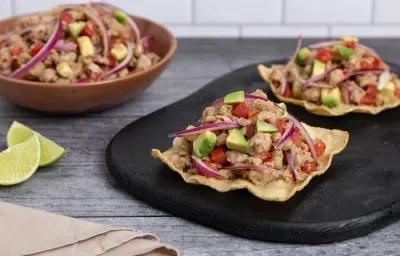 Ceviche de Soya Ceviche de Soya