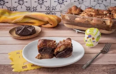 Capirotada de Pan de Muerto Capirotada de Pan de Muerto