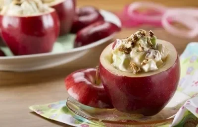 MANZANA RELLENA WALDORF MANZANA RELLENA WALDORF