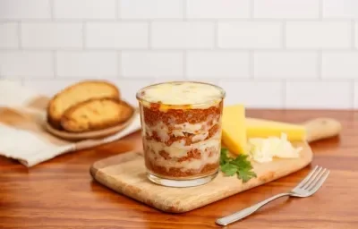 Lasaña en Taza Lasaña en Taza