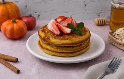 Hot Cakes de Avena Pumpkin Hot Cakes de Avena Pumpkin