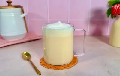 Té de Manzanilla con Leche