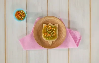 Tortillita con vegetales Tortillita con vegetales