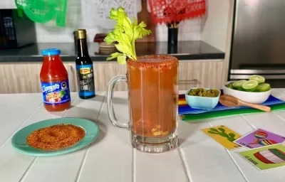 CLAMATO PREPARADO CON CARNE SECA