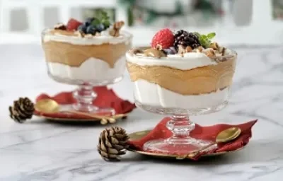 Parfait de Café y Almendras Parfait de Café y Almendras