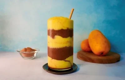 Smoothie de Chocolate con Mango Smoothie de Chocolate con Mango