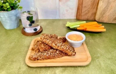 Fajitas Crujientes con Teriyaki