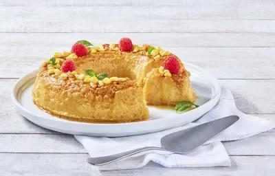 PASTEL IMPOSIBLE DE ELOTE CON ROMPOPE PASTEL IMPOSIBLE DE ELOTE CON ROMPOPE