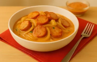 Salchichas Cremosas al Chipotle