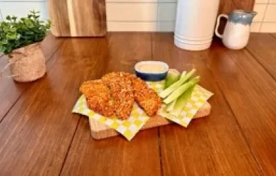 Fajitas Crujientes con Teriyaki