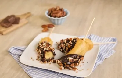 Banderilla de chocolate