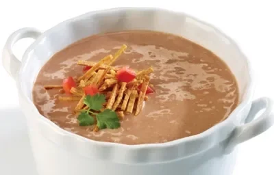 Crema de frijol con chipotle Crema de frijol con chipotle