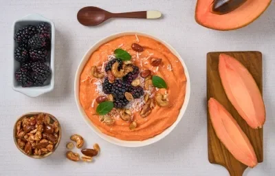 Smoothie Bowl De Mamey Y Coco