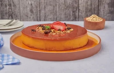 Flan de Avena Flan de Avena