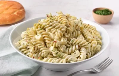 PASTA en SALSA de PEREJIL con AJO PASTA en SALSA de PEREJIL con AJO