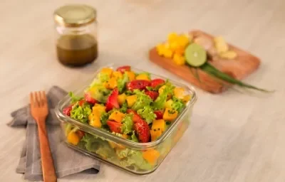 Ensalada de Mango y Fresa Ensalada de Mango y Fresa