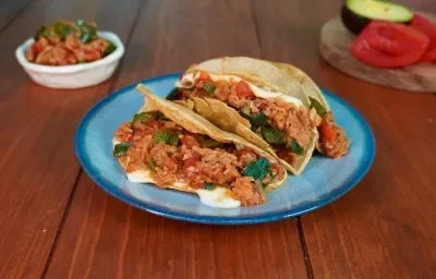 Tacos Estilo Gobernador de Atún Tacos Estilo Gobernador de Atún